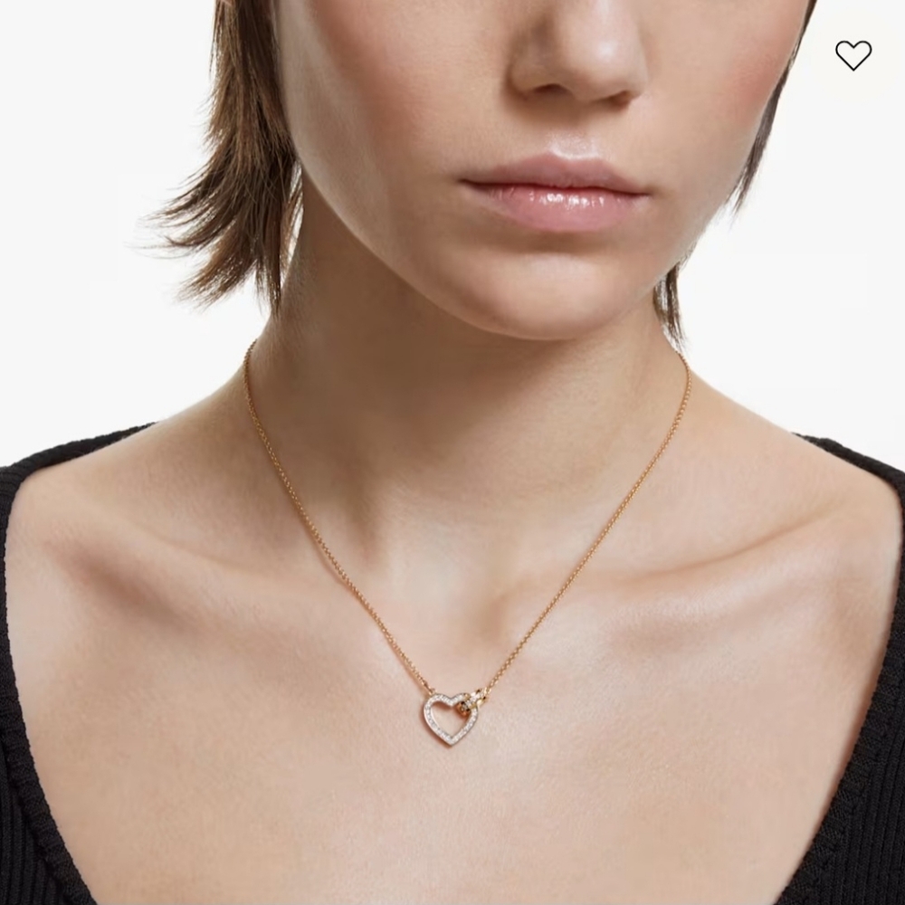 Swarovski Lovey Heart Necklace